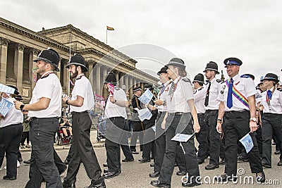 Liverpool Pride 2017 Editorial Stock Photo